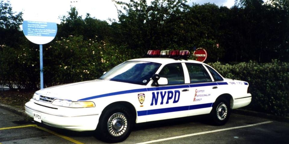 Side view of Britvic's ex-NYPD unit.