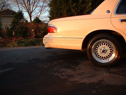 1996 Mercury Grand Marquis - They aren't too noticeable from the side