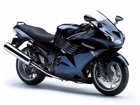 2007 Kawasaki Ninja - 2007 Kawasaki Ninja motorcycle shown from the front three-quarter angle.