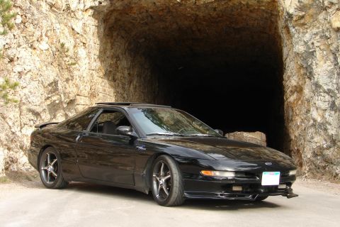 1995 Ford Probe - Tunnel through a granite wall near Mt. Rushmore.