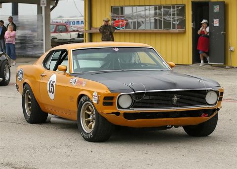 1970 Ford Mustang - on the grid at TWS