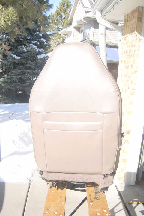1996 Ford Bronco - The back of the seat is in great shape.