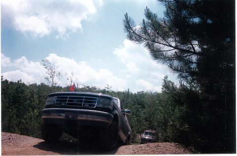 1985 Ford Bronco - daves hill climb