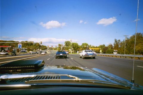 1970 Ford Mustang - Ragin' through Fairfax.