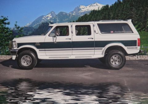 1993 Ford C-350 (Centurion Conversions) - car show Jan. '07