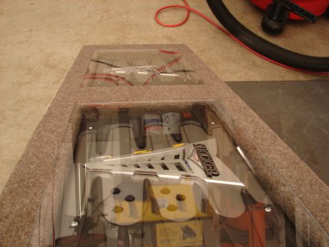 1996 Ford Bronco - Car audio equipment, including Kicker subwoofers and an amplifier, is displayed in its packaging.