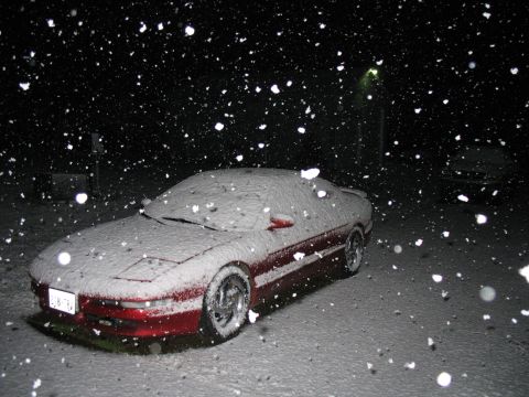 1997 Ford Probe - Snow from a couple years back