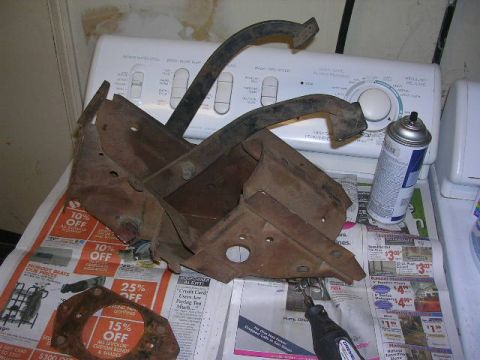 1975 Ford Ranchero - My new clutch and brake pedals