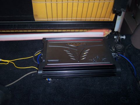 1996 Ford Bronco - A Kicker ZX350.2 for the subwoofer