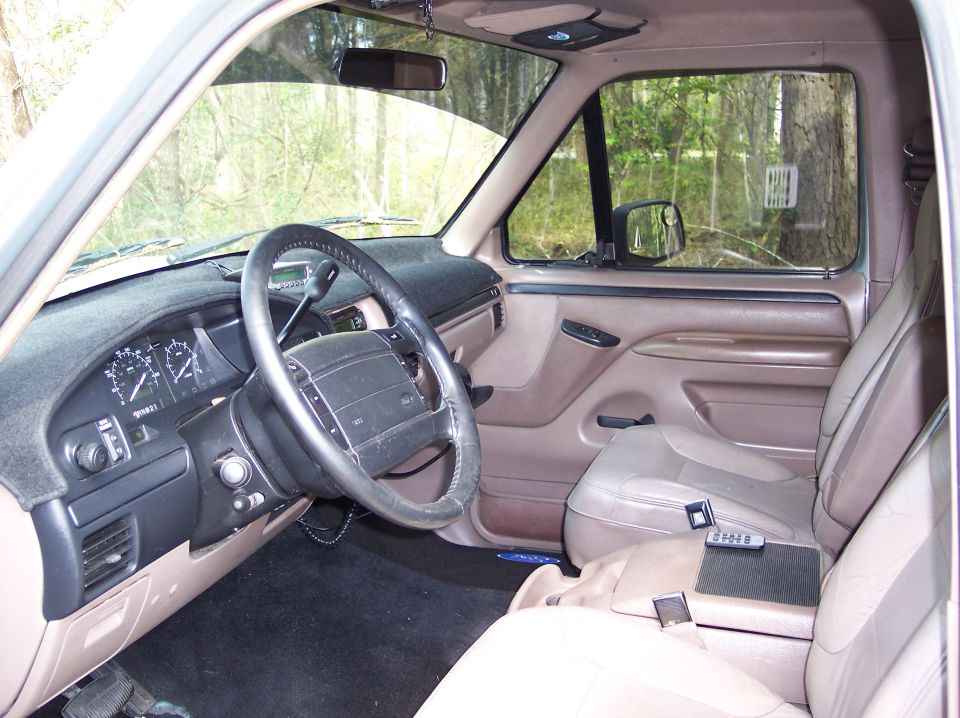 Driver side interior
