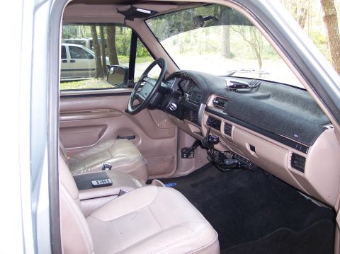 1996 Ford Bronco - Passenger side interior