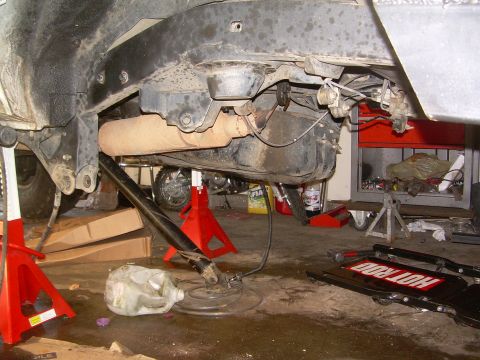 1993 Toyota 4Runner - bye bye links and coils...