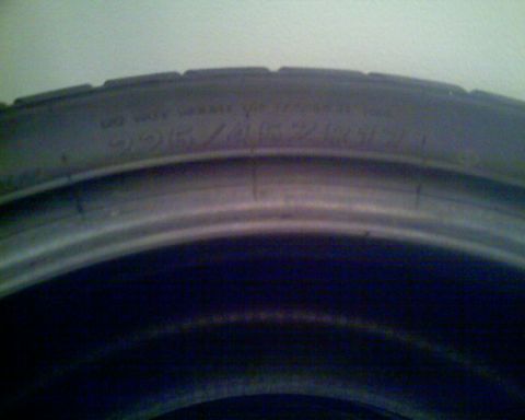 1993 Ford Probe - Tire sidewall details are visible in this close-up shot.