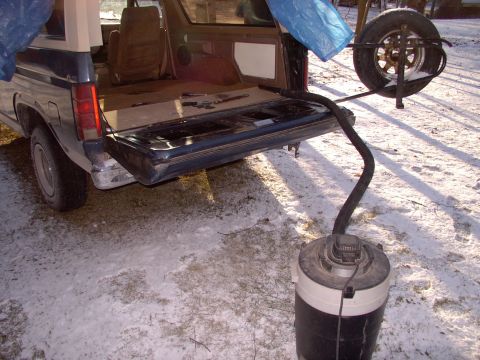 1986 Ford Bronco - The toughest part of the job is vacuuming up the busted glass, it's everywhere. I swear I must have fired up the shop vac more than a dozen…