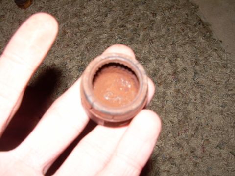 1988 Ford Bronco - Close-up of a rusted universal joint cap, showing internal splines.