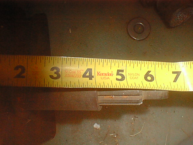 Bigblock snout 6 3/8 long