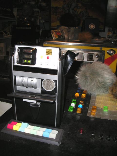 1966 Pontiac Fiero - This prop appears to be a control panel from Star Trek, not a 1966 Pontiac Fiero.
