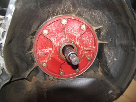 1978 Ford Bronco - This image shows the input shaft and bell housing of a transmission, not a complete vehicle.