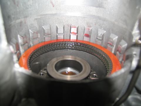 1978 Ford Bronco - Transmission clutch pack detail, showing friction discs and internal components.