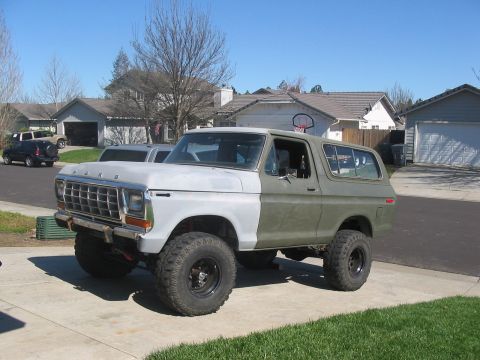 1978 Ford Bronco - right after i got the Bronc-A-Donc home