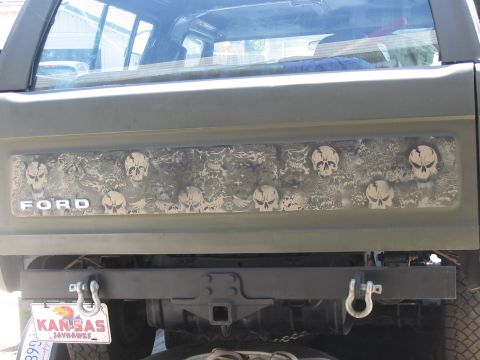 1978 Ford Bronco - tailgate