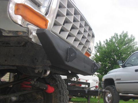 1978 Ford Bronco - front bumper i made