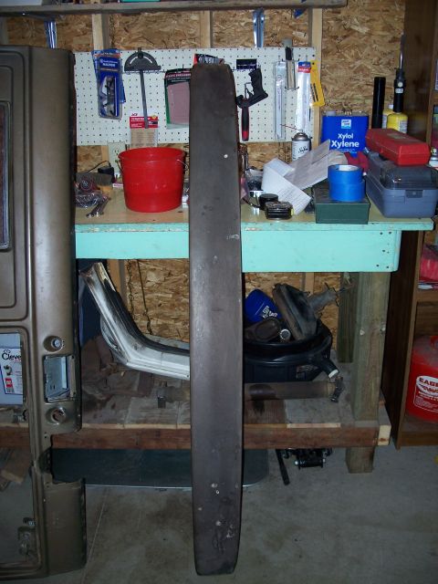 1979 Ford F-150 - Dash Pad, before painting w/Krylon Fusion paint