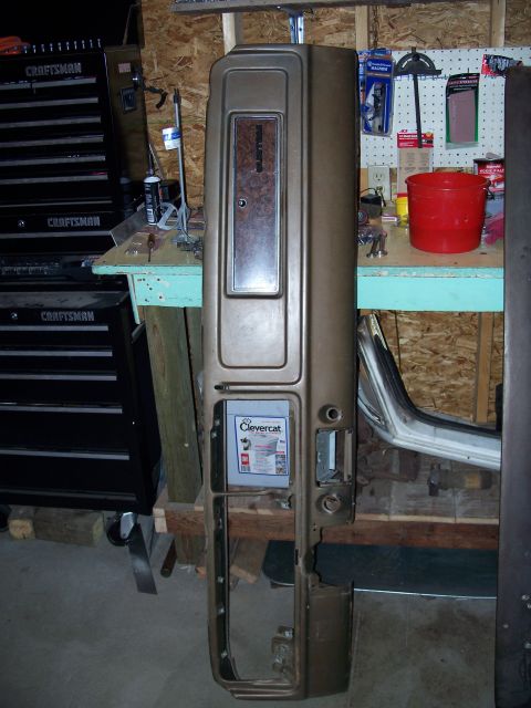 1979 Ford F-150 - Dash Face before painting