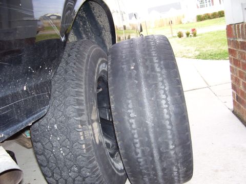 1996 Ford Bronco - Spare on Regular off