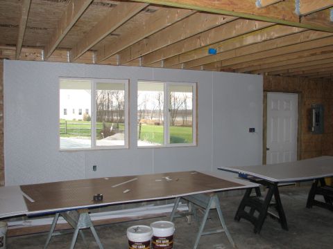 1992 Ford Bronco - FRP going over all insullated / plywood walls