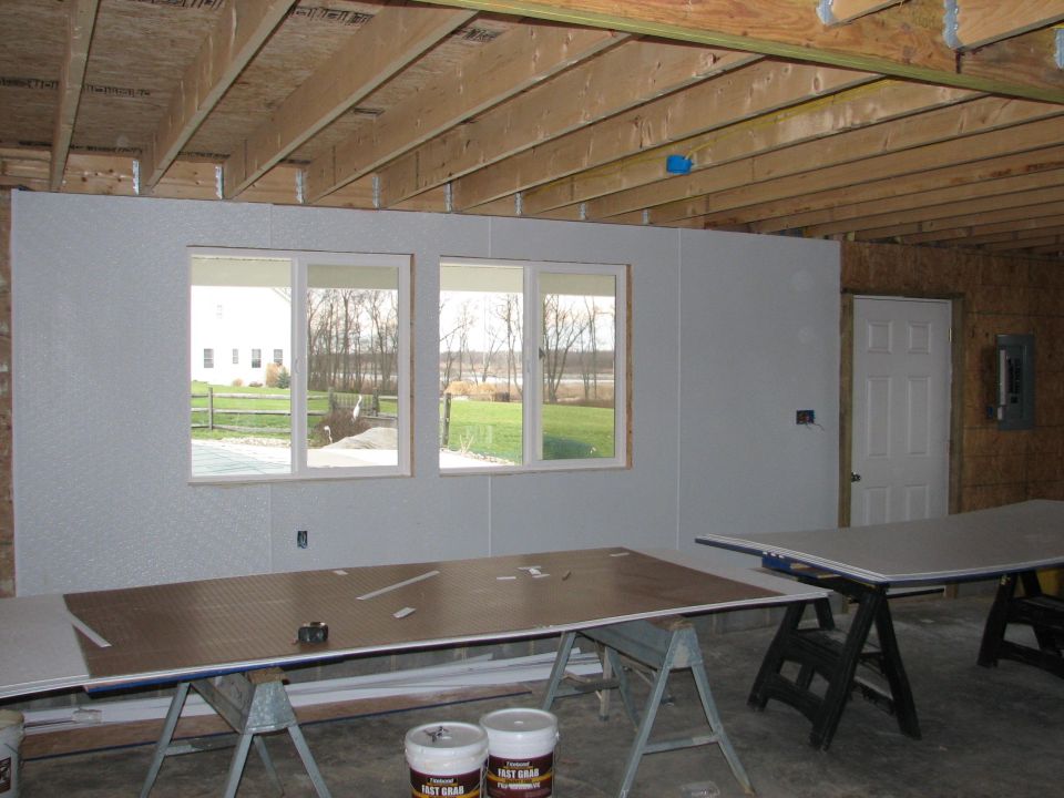 FRP going over all insullated / plywood walls