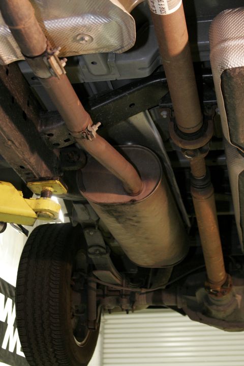2005 Ford F-150 - Of course this job is easier with the truck on the lift but this is something you could do simply in your driveway. Begin by loosening the…