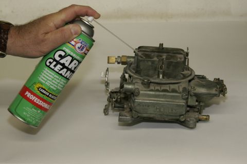 1967 Ford Mustang - Start with a good carb cleaner, such as Justice Brothers, to remove built up gunk and dirt.