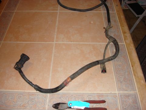 1983 Ford Bronco - this is the firewall plug and anti lock plug