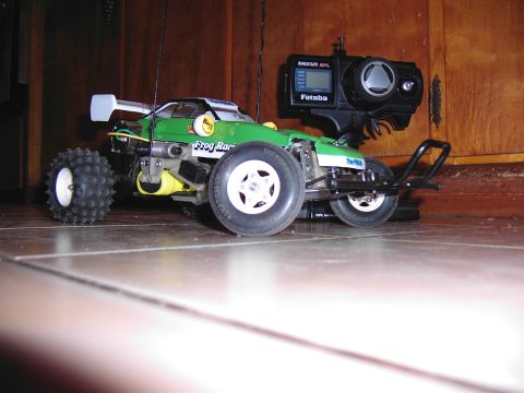 1993 Ford Bronco - Tamiya Frog. Ahh the memories, I had one of these when I was 6. Although It didn't look this good. I have a few pics of my old one, same pe…