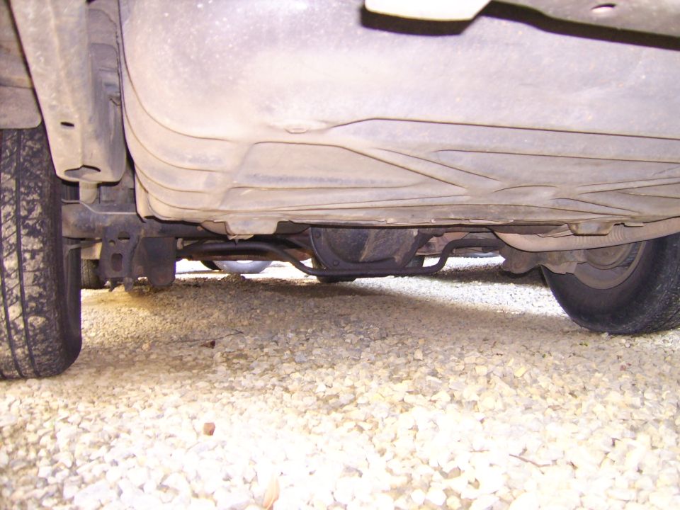 3/4in Factory Rear Swaybar.  Civilian Models.  This car didn't have the towing package.