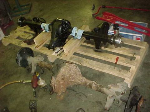 1989 Pontiac Firebird - During rearend swap