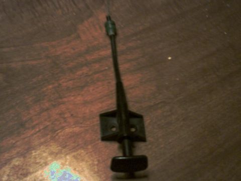 1973 Ford Ranchero - This is a close-up of a car antenna base and mounting hardware.