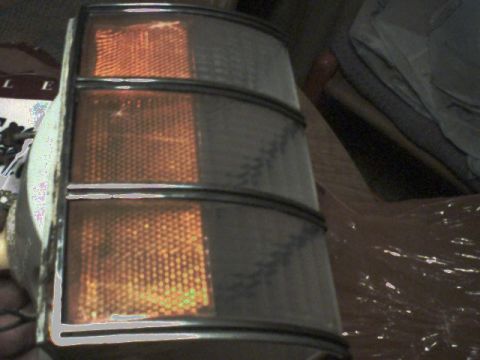1973 Ford Ranchero - This is a close-up of an automotive light assembly, likely a turn signal or marker light.