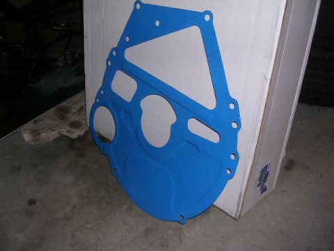 1975 Ford Ranchero - finished block plate