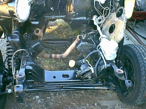 1979 Ford Bronco - Front end before the motor