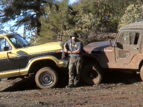 1979 Ford Bronco - Mike just posing.
