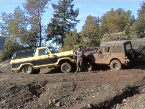 1979 Ford Bronco - More Posing. Not bad articulation for stock on my Bronco. At least I think so.