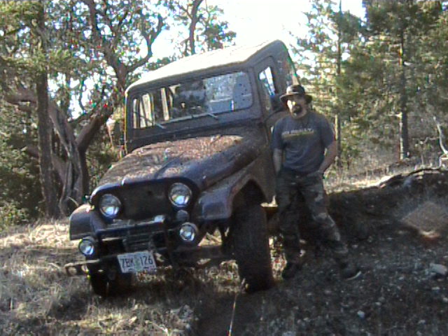 Mike and his Jeep