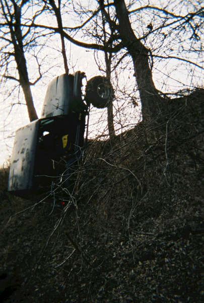 1981 Jeep CJ7 - First trip out after the re-build, trying anti-bronco