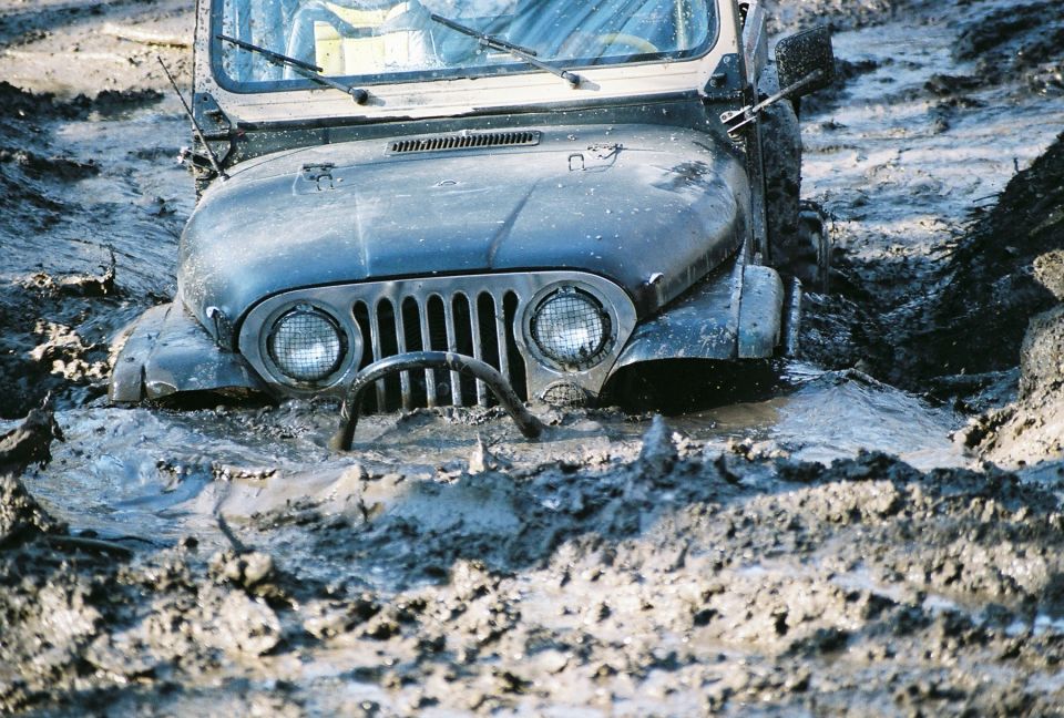 Mud hole at Tuttle Creek