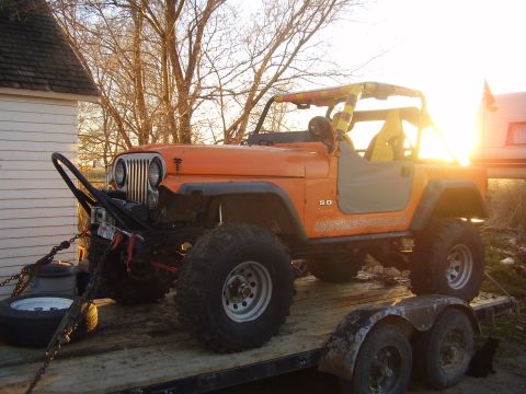 1981 Jeep CJ7 - Preping for winter storage