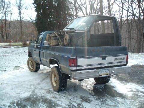 1989 Ford F-250 - This Chevrolet pickup truck appears to be from the 1980s, not a 1989 Ford F-250.