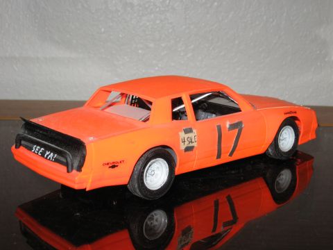 1977 Ford F-150 - Model race car with 'SEE YA!' on the rear bumper and 'FOR SALE' on the door.