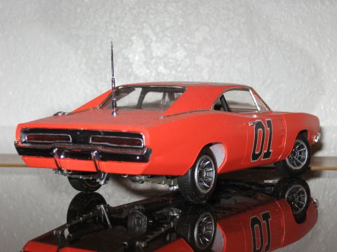 1977 Ford F-150 - Model of the General Lee car, the iconic "01" door decal and antenna.